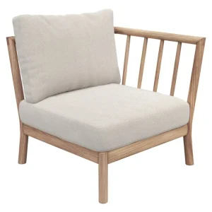 Skagerak Terrassenmöbel | Sofas Und Liegen^Tradition Endmodul, Teakholz - helles Sandbeige