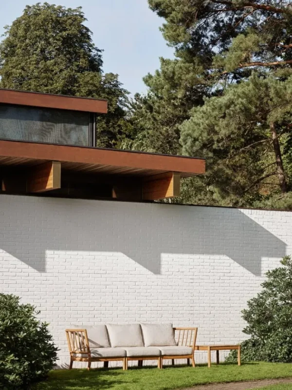 Skagerak Terrassenmöbel | Sofas Und Liegen^Tradition Endmodul, Teakholz - helles Sandbeige