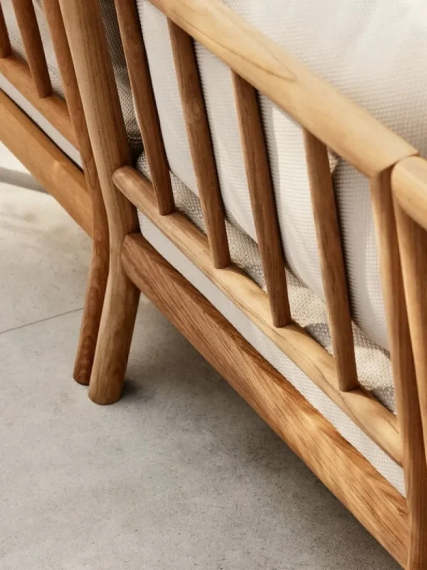 Skagerak Terrassenmöbel | Sofas Und Liegen^Tradition Endmodul, Teakholz - helles Sandbeige