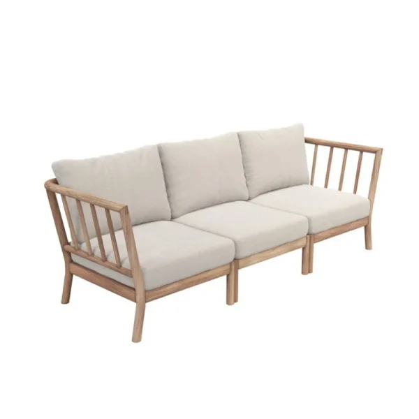 Skagerak Terrassenmöbel | Sofas Und Liegen^Tradition Endmodul, Teakholz - helles Sandbeige