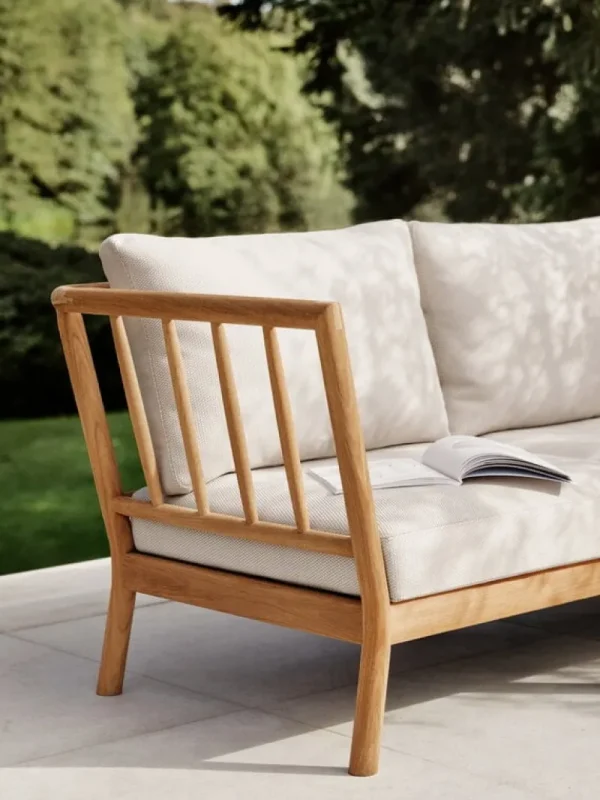 Skagerak Terrassenmöbel | Sofas Und Liegen^Tradition Endmodul, Teakholz - helles Sandbeige