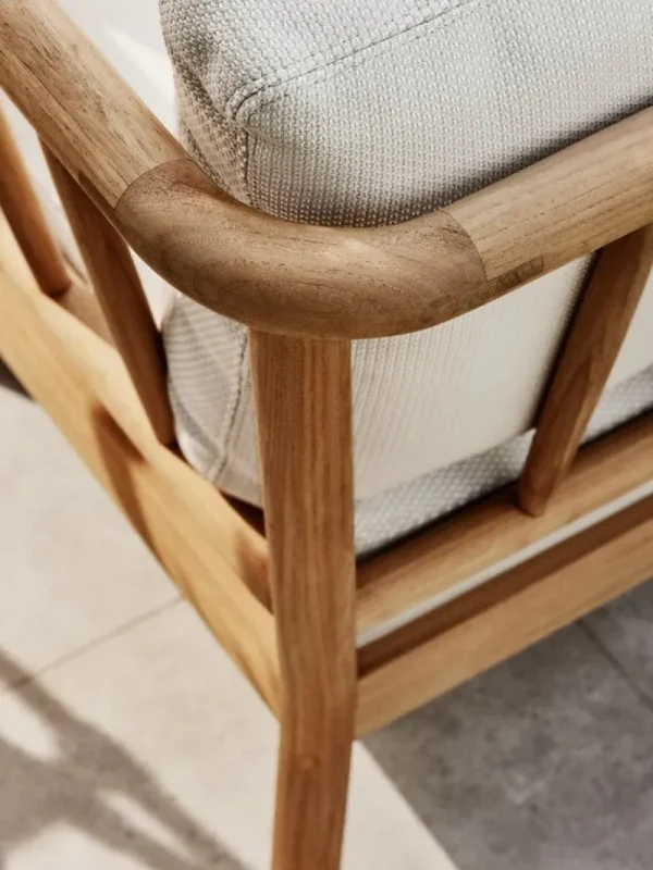 Skagerak Terrassenmöbel | Sofas Und Liegen^Tradition Endmodul, Teakholz - helles Sandbeige