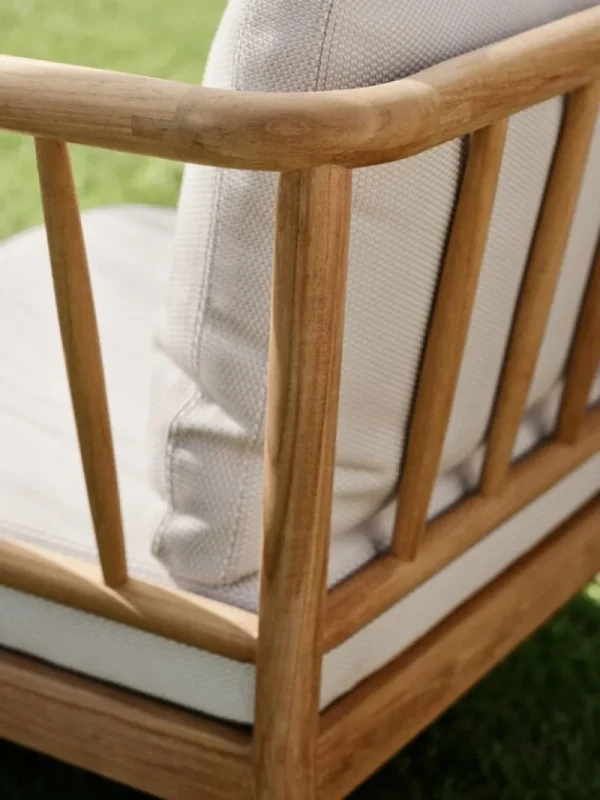 Skagerak Terrassenmöbel | Sitzgelegenheiten^Tradition Loungesessel, Teakholz - helles Sandbeige