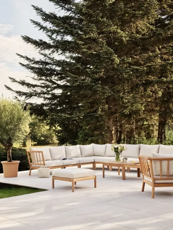 Skagerak Terrassenmöbel | Tische^Tradition Loungetisch, hoch, Teakholz