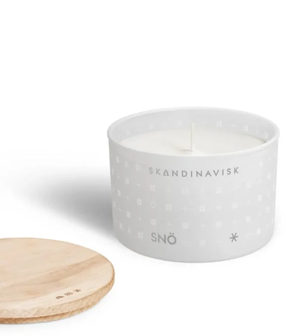 Klong Kerzen Und Kerzenhalter-Skandinavisk Duftkerze mit Deckel, SNÖ, 90 g