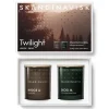 ferm LIVING Kerzen Und Kerzenhalter-Skandinavisk Duftkerzenset, 2er-Set, TWILIGHT