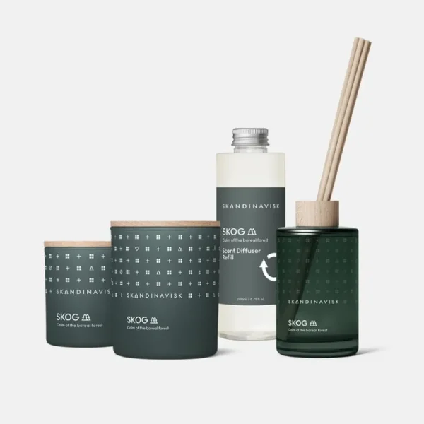 Skandinavisk Hygiene- Und Kosmetikprodukte^Nachfüllpackung für Duft Diffusor, SKOG, 200 ml