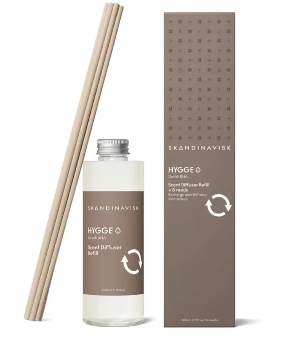 Skandinavisk Hygiene- Und Kosmetikprodukte^Nachfüllpackung für Duft Diffusor, HYGGE, 200 ml