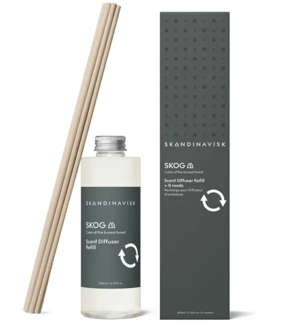 Skandinavisk Hygiene- Und Kosmetikprodukte^Nachfüllpackung für Duft Diffusor, SKOG, 200 ml