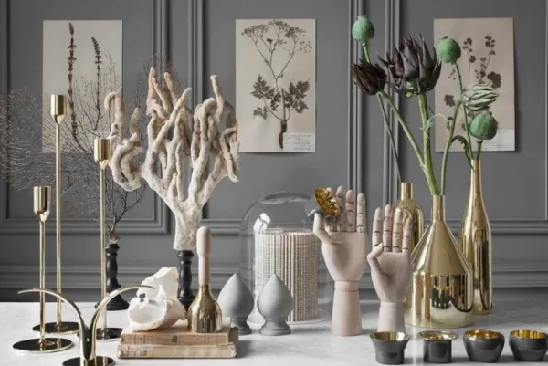 ferm LIVING Kerzen Und Kerzenhalter-Skultuna Nattlight Kerzenhalter, klein