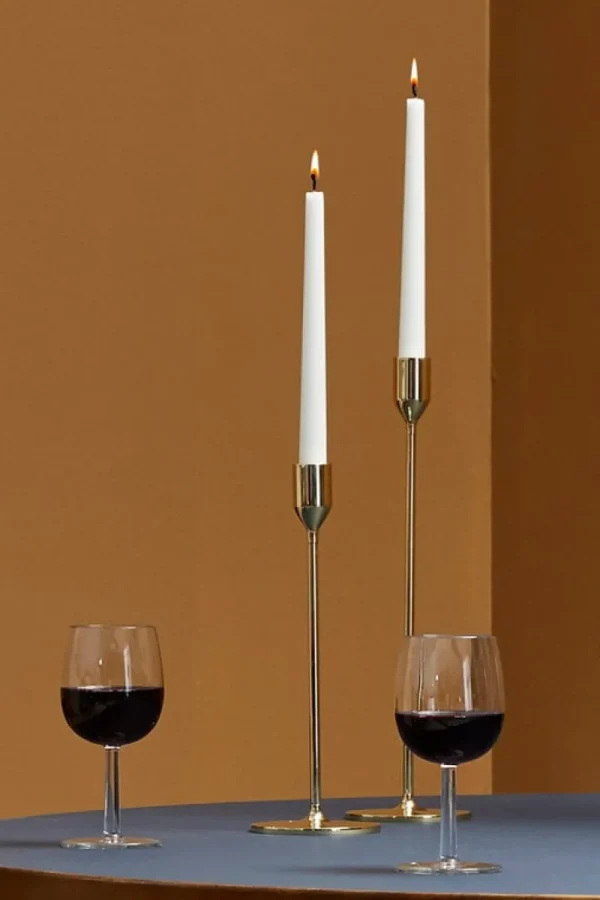 ferm LIVING Kerzen Und Kerzenhalter-Skultuna Nattlight Kerzenhalter, klein