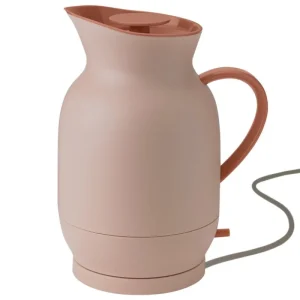 Stelton Haushaltsgeräte^Amphora Elektrischer Wasserkocher, 1,2 l, Softes Pfirsichrosa