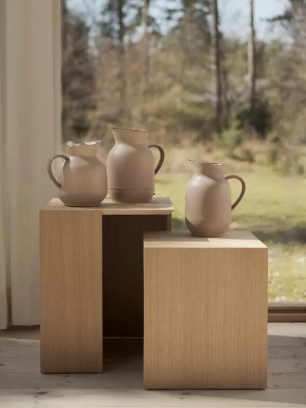 Stelton Haushaltsgeräte^Amphora Elektrischer Wasserkocher, 1,2 l, Softes Pfirsichrosa