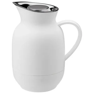 Stelton Karaffen Und Krüge^Amphora Isolierkanne für Kaffee, 1 l, weiches Weiß