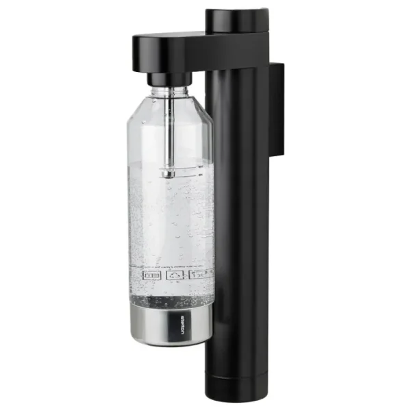 Stelton Haushaltsgeräte^Brus Sprudelwassergerät, Wandhalterung, schwarz