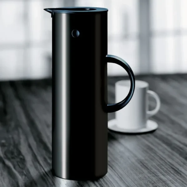 Stelton Karaffen Und Krüge^EM77 Isolierkanne, 1,0 l, schwarz