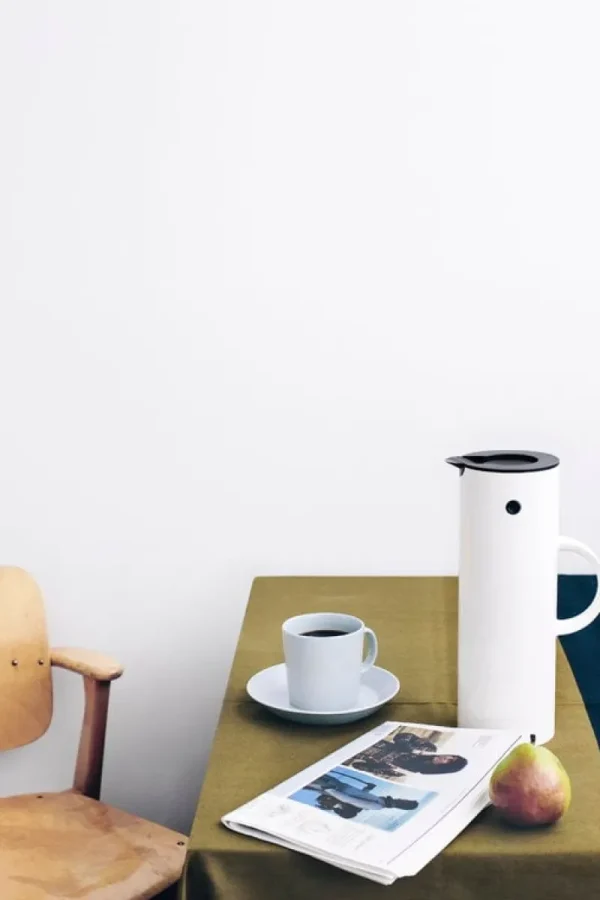 Stelton Karaffen Und Krüge^EM77 Isolierkanne, 1,0 l, weiß
