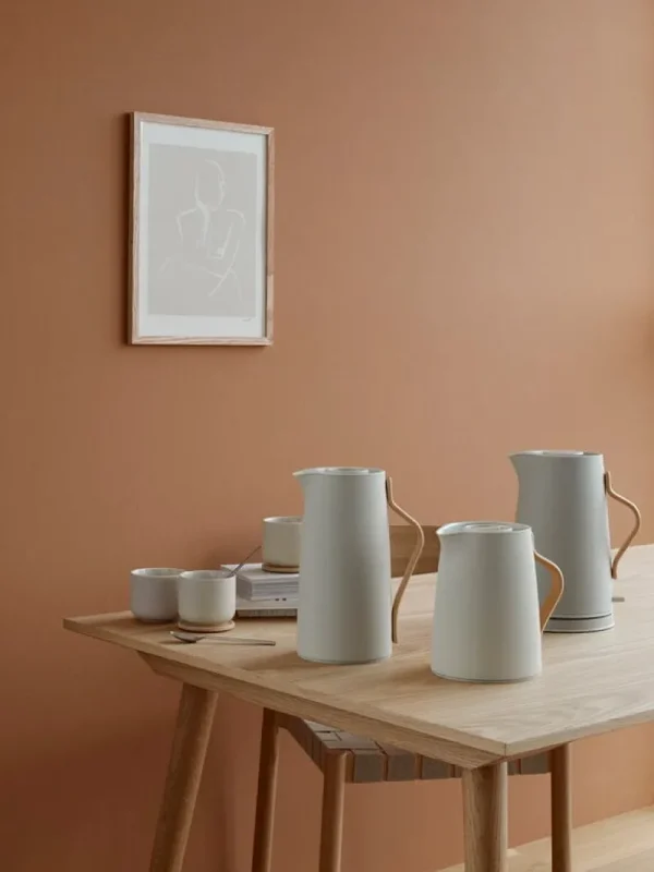 Stelton Haushaltsgeräte^Emma elektrischer Wasserkocher, Soft Sand