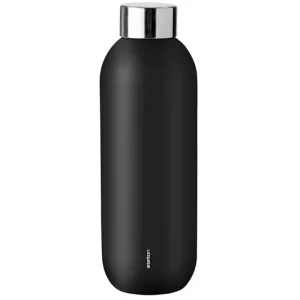 Stelton Sport- Und Outdoor-produkte^Keep Cool Trinkflasche, 0,6 L, Schwarz