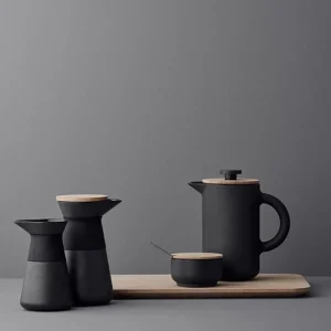 Stelton Karaffen Und Krüge^Milchkännchen Theo, schwarz
