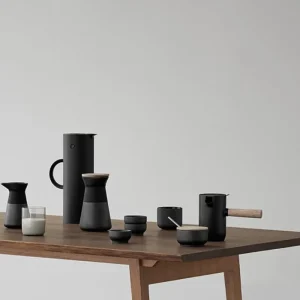 Stelton Karaffen Und Krüge^Milchkännchen Theo, schwarz