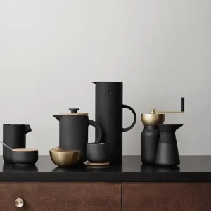 Stelton Karaffen Und Krüge^Milchkännchen Theo, schwarz