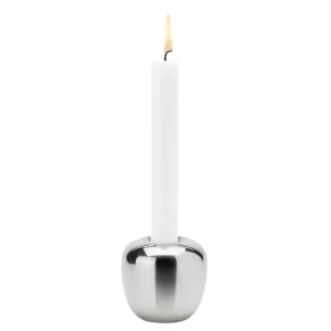 Iittala Kerzen Und Kerzenhalter-Stelton Ora Kerzenhalter, klein, Stahl