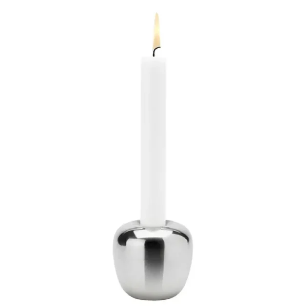 Iittala Kerzen Und Kerzenhalter-Stelton Ora Kerzenhalter, klein, Stahl