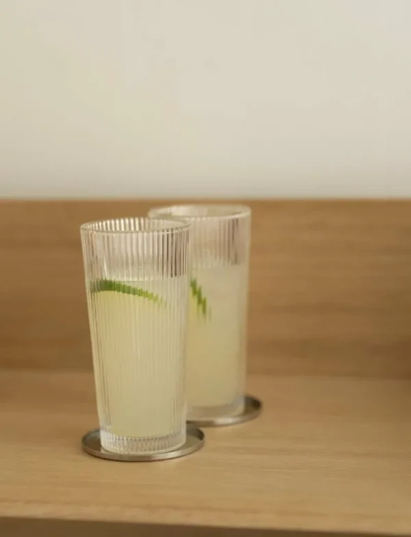 Stelton Gläser Und Tassen^Pilastro Longdrinkglas, 300 ml, 4 Stück, Klar