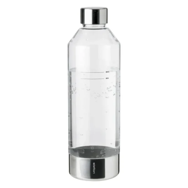 Stelton Sport- Und Outdoor-produkte | Haushaltsgeräte^Sprudelflasche Brus, 1,15 l, Stahl
