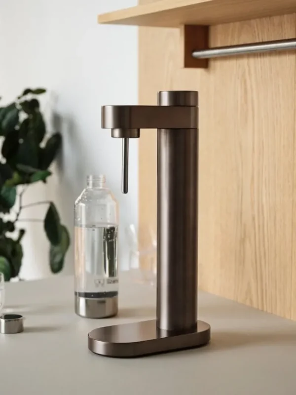 Stelton Haushaltsgeräte^Sprudler Brus, dunkelbraun metallic
