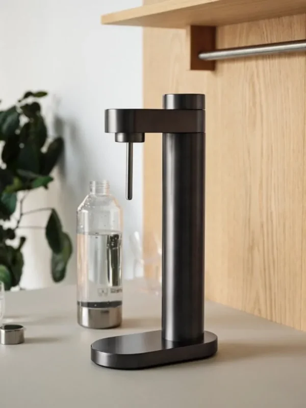 Stelton Haushaltsgeräte^Sprudler Brus, schwarz metallic