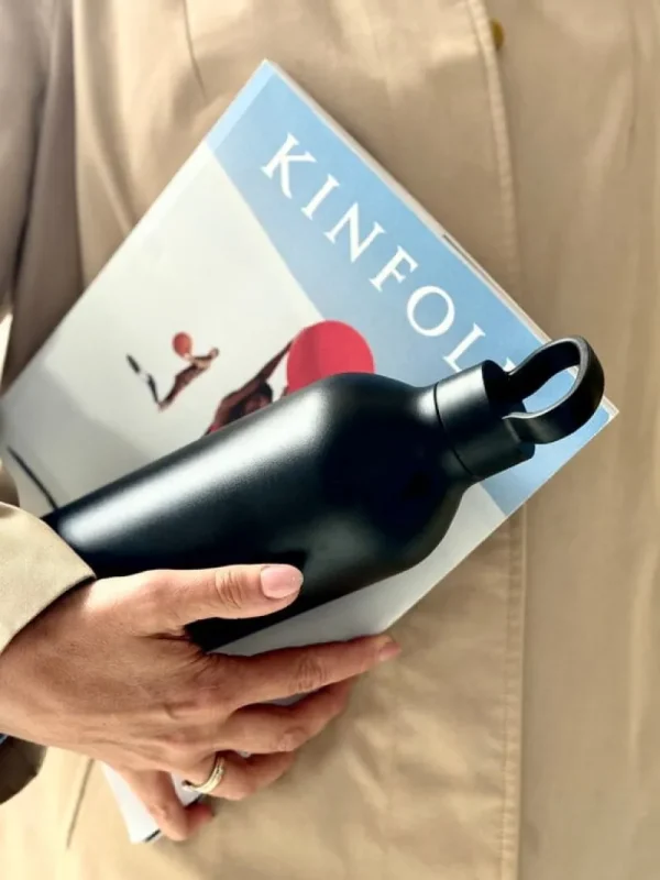 Stelton Sport- Und Outdoor-produkte^Tabi Vakuumflasche, 1 l, schwarz