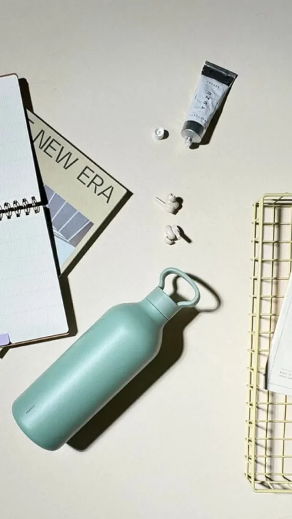 Stelton Sport- Und Outdoor-produkte^Tabi Vakuumflasche, 1 l, dusty green
