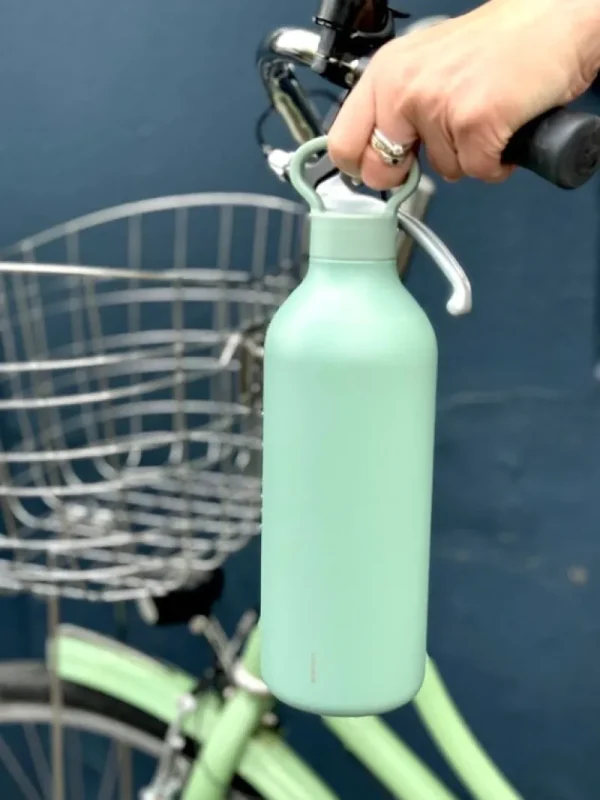 Stelton Sport- Und Outdoor-produkte^Tabi Vakuumflasche, 1 l, dusty green