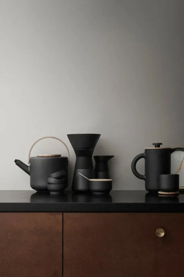 Stelton Karaffen Und Krüge^Theo Kaffeebereiter, schwarz