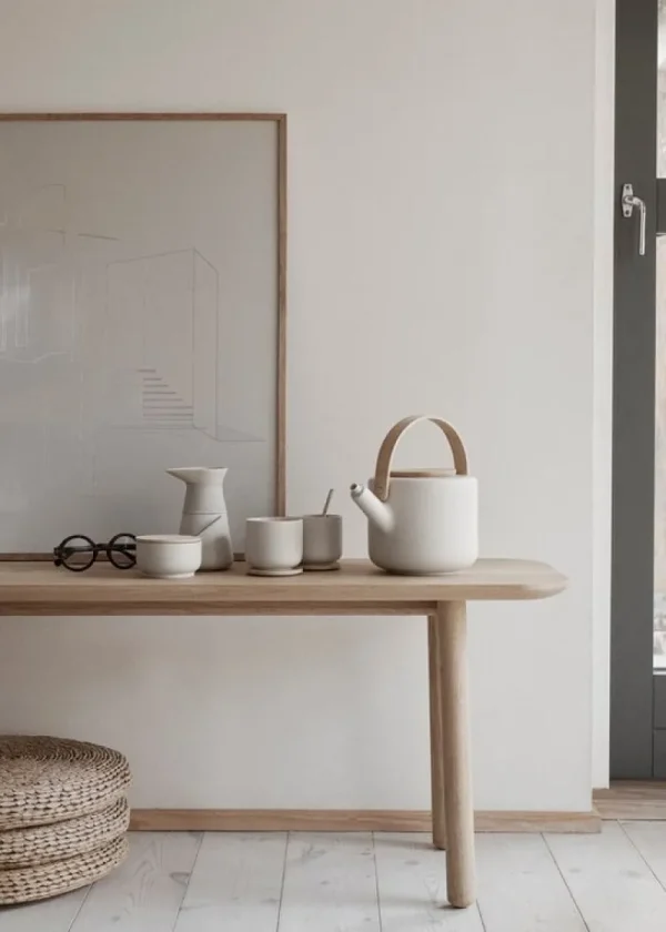 Stelton Karaffen Und Krüge^Theo Teekanne, sandbeige
