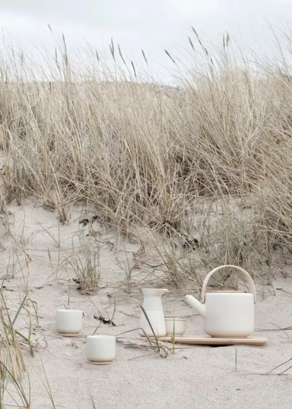 Stelton Karaffen Und Krüge^Theo Teekanne, sandbeige