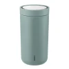 Stelton Sport- Und Outdoor-produkte^To Go Click Thermobecher, 0,2 l, Salbeigrün