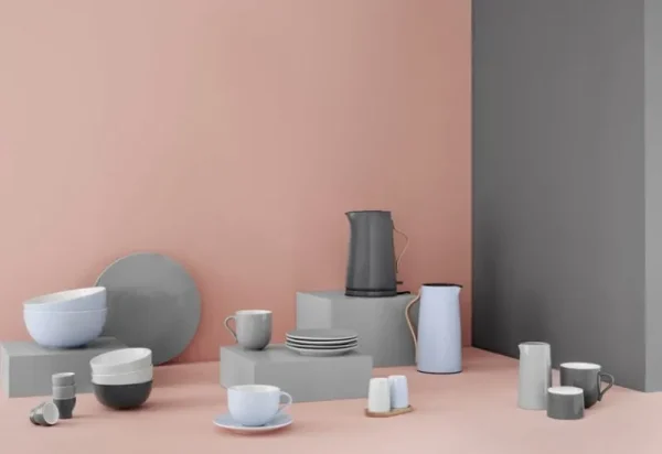 Stelton Haushaltsgeräte^Wasserkocher Emma, dunkelgrau