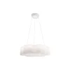 Stilnovo Deckenleuchten-Honey Pendelleuchte, rund, 60 cm, weiß