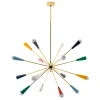 Foscarini Deckenleuchten-Stilnovo Sputnik Pendelleuchte, gold - mehrfarbig