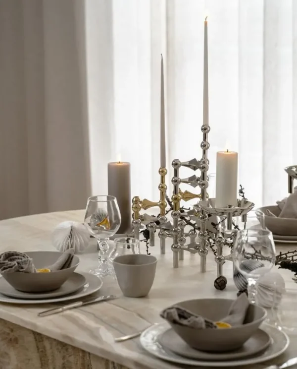 Northern Vasen | Kerzen Und Kerzenhalter-STOFF Copenhagen STOFF Nage Vase, Messing