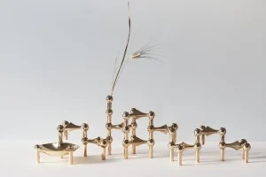 Northern Vasen | Kerzen Und Kerzenhalter-STOFF Copenhagen STOFF Nage Vase, Messing