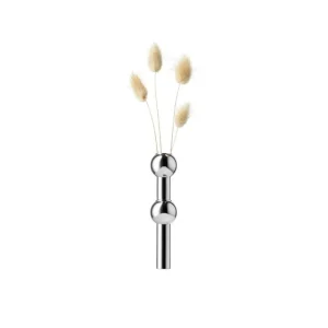 Marimekko Vasen | Kerzen Und Kerzenhalter-STOFF Copenhagen STOFF Nagel Vase, Chrom
