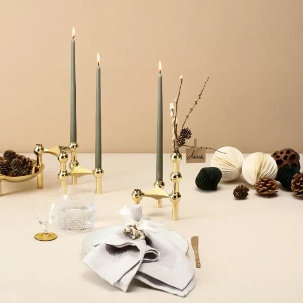 Northern Vasen | Kerzen Und Kerzenhalter-STOFF Copenhagen STOFF Nage Vase, Messing