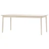 &Tradition Tische-Stolab Prima Vista Tisch, 50 cm lange Ausziehplatte, Birke matt lackier