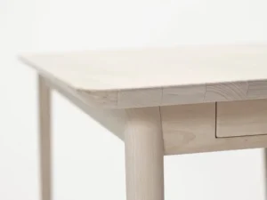 &Tradition Tische-Stolab Prima Vista Tisch, 50 cm lange Ausziehplatte, Birke matt lackier
