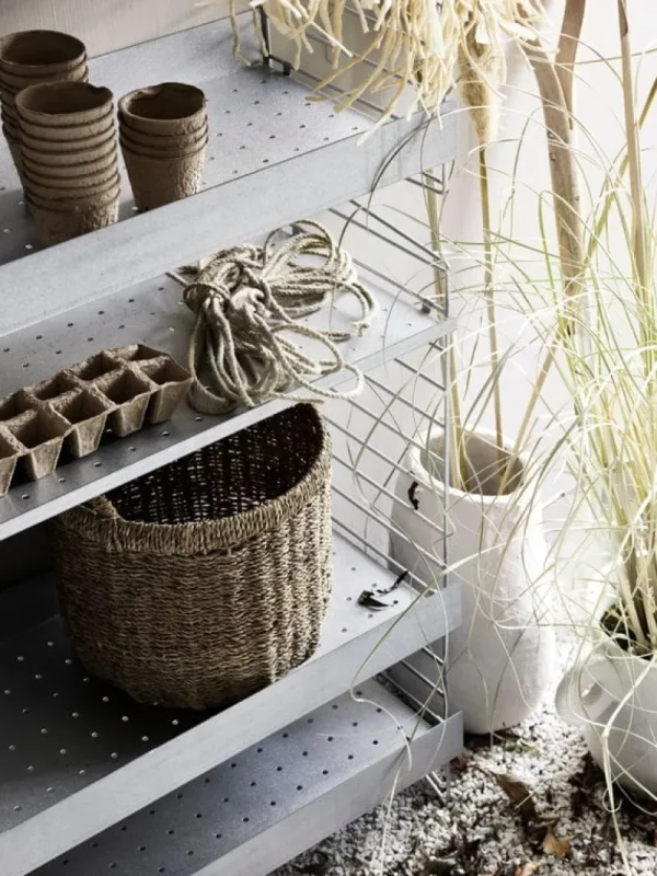 String Furniture Außenküche | Terrassenmöbel^Bodenplatte für String Outdoor Regale, 85 x 30 cm, 1er-Pack, ver
