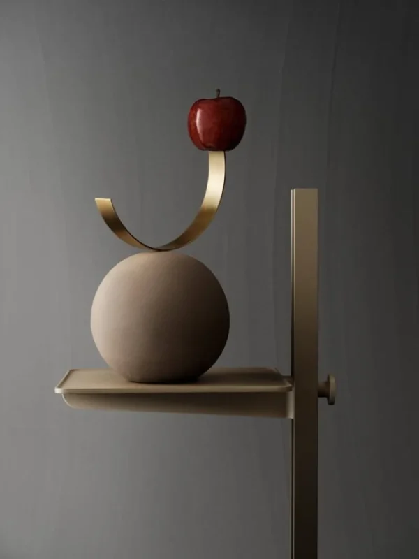 Artek Tische-String Furniture Museum Beistelltisch, Beige